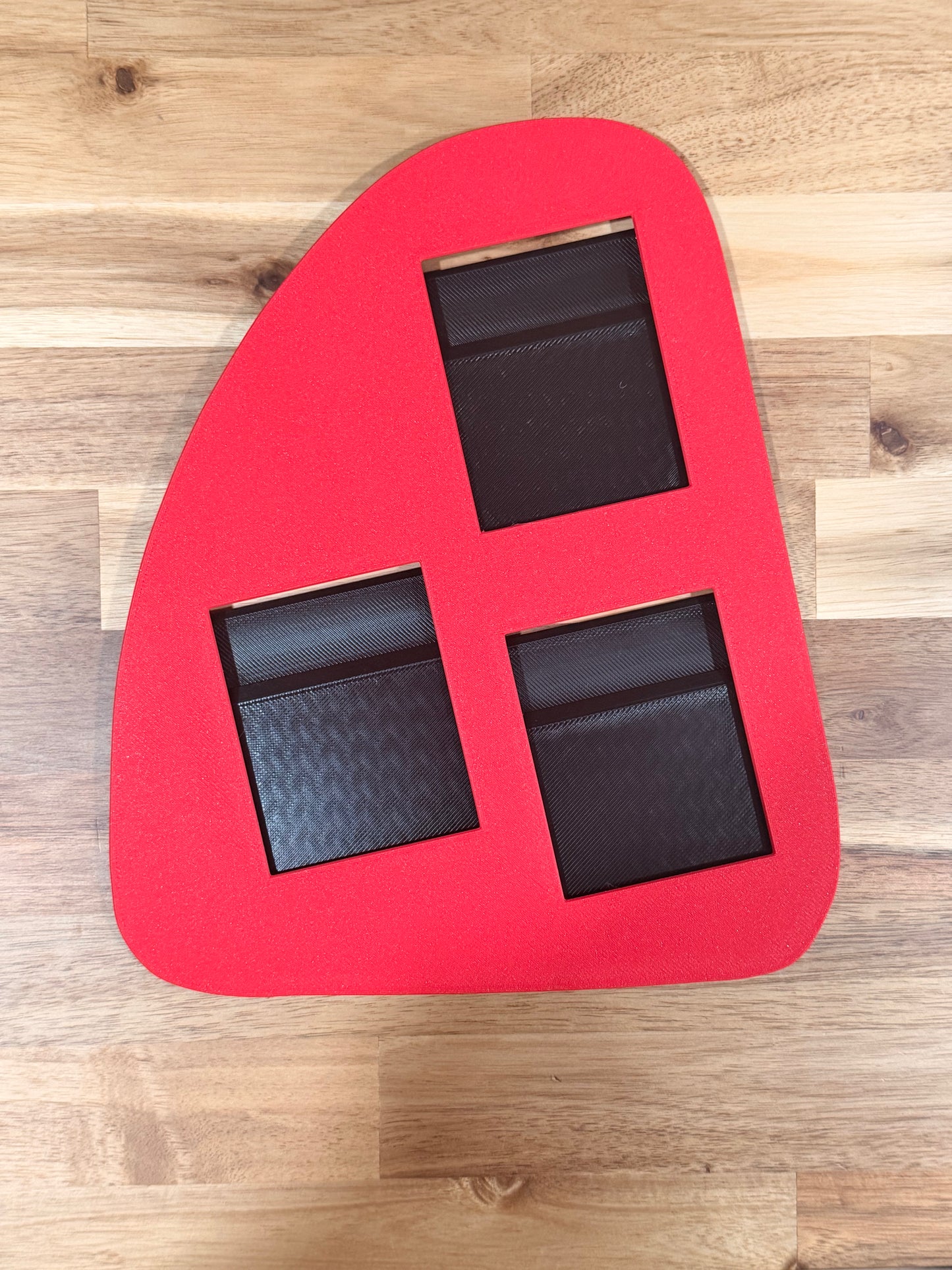 3D Printed Trading Card Top Loader Display Board Insert For Display Bag
