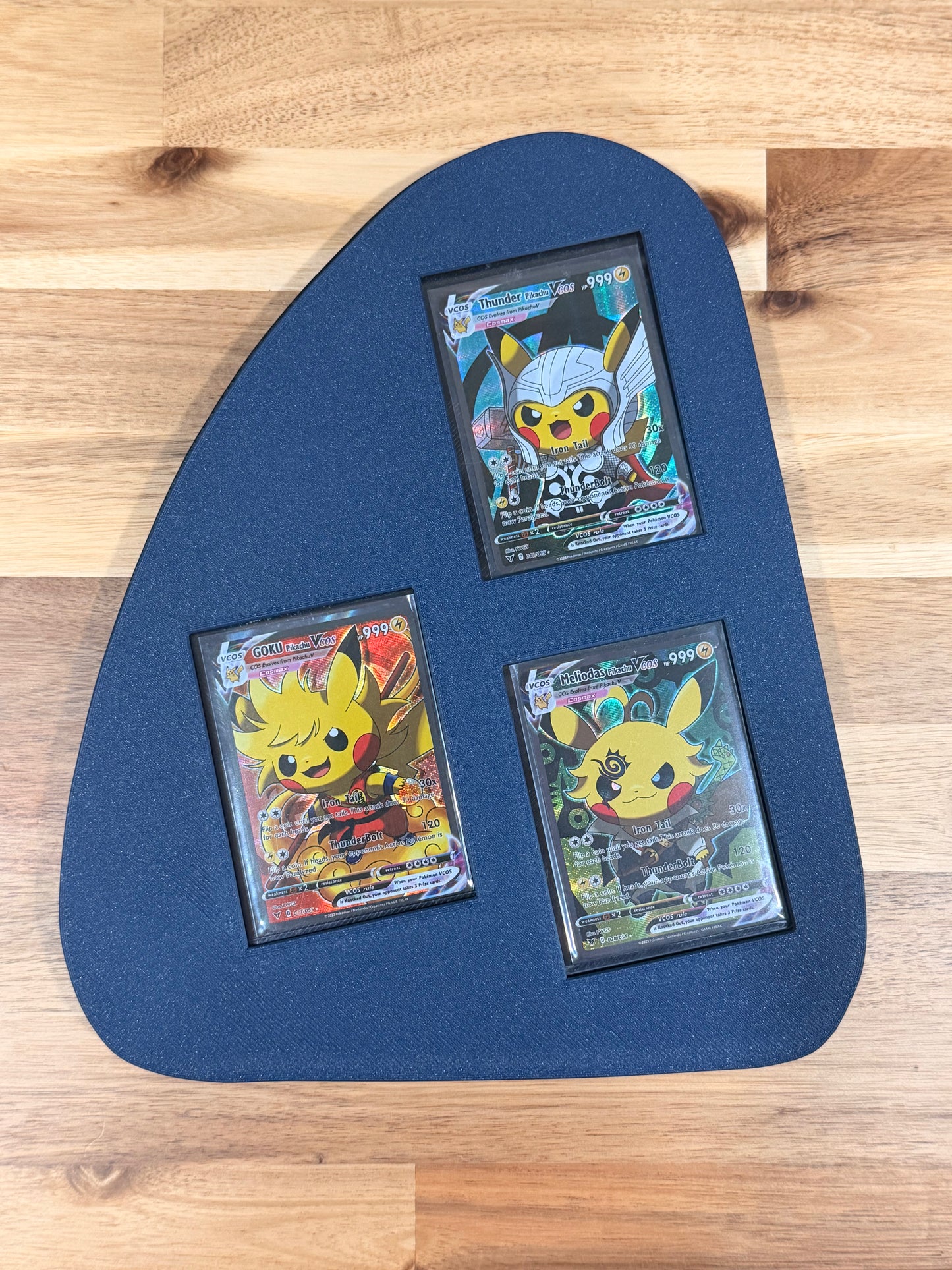 3D Printed Trading Card Top Loader Display Board Insert For Display Bag